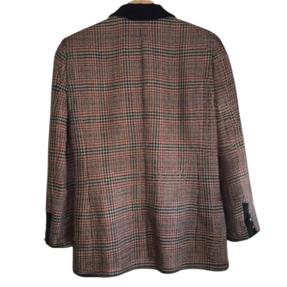 Pendleton Vintage Single Breasted Plaid Field Bla… - image 4